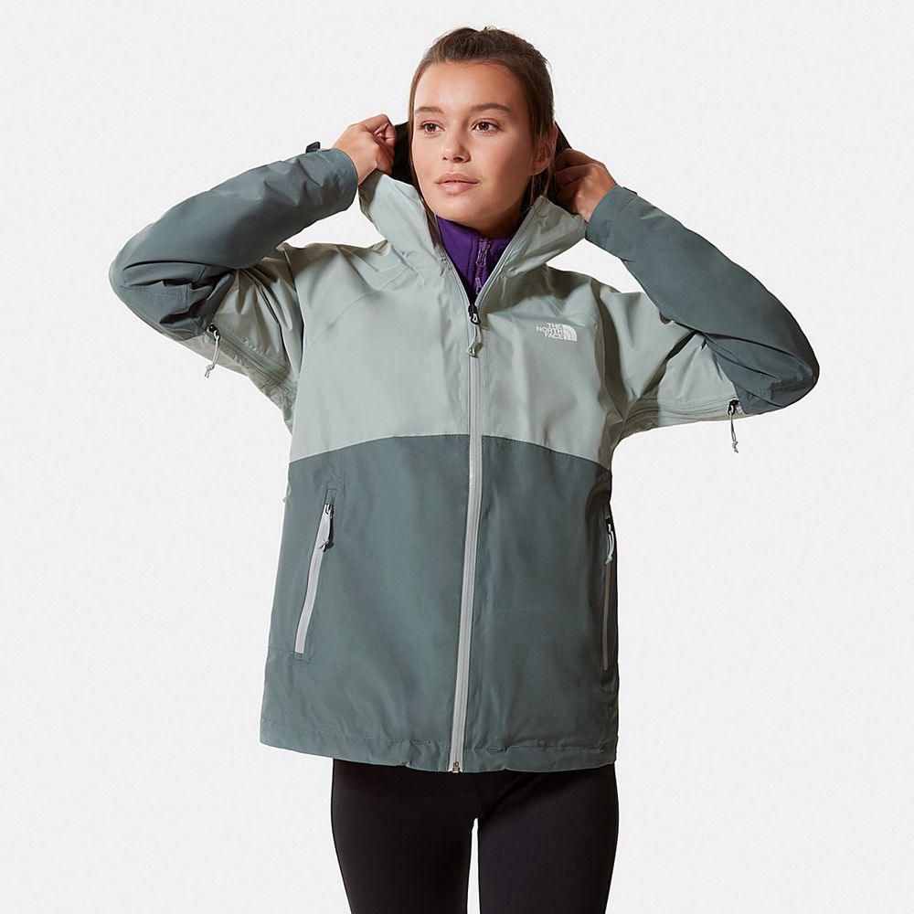 The North Face Diablo Dynamic Γυναικεια Ελαφρύ Μπουφάν - Πρασινο (NQKC31458)